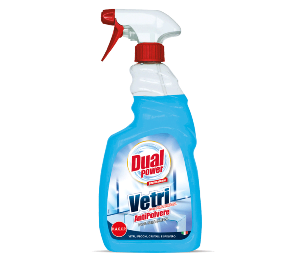 DUAL POWER SGRASSATORE SPRAY VETRI 750ML