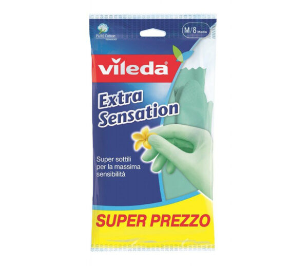 VILEDA GUANTI EXTRA SENSATION MISURA M